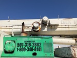 Crane Superstructure with Boom Angle Indicator