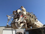 Crane Superstructure with Boom Head Section