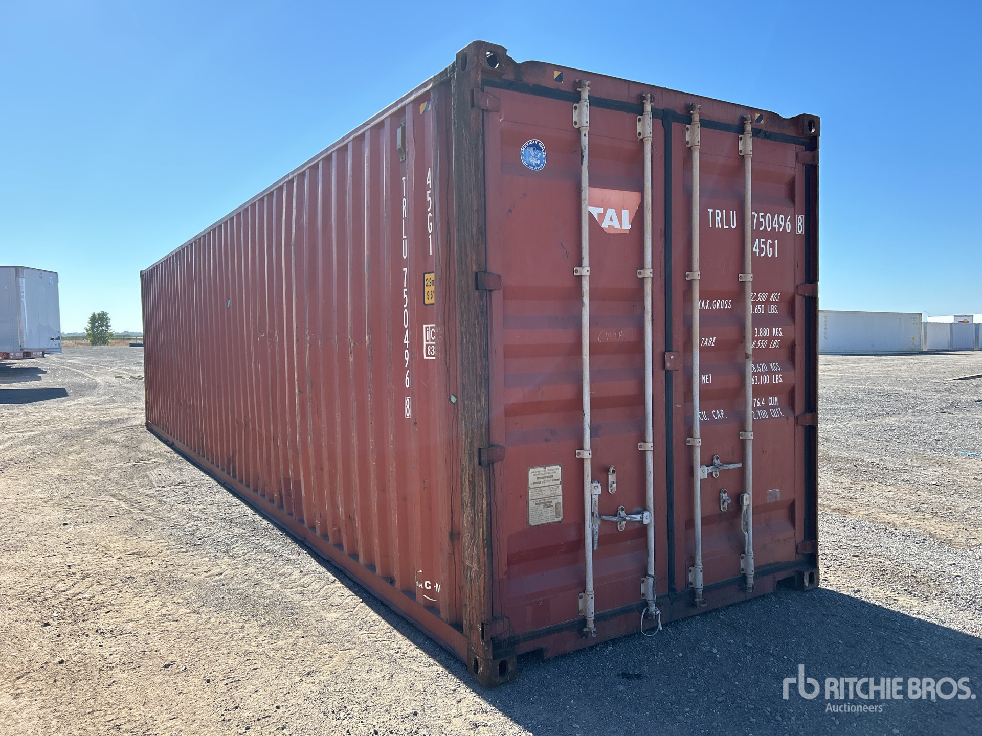 General Appearance with Picture, Left Rear Corner