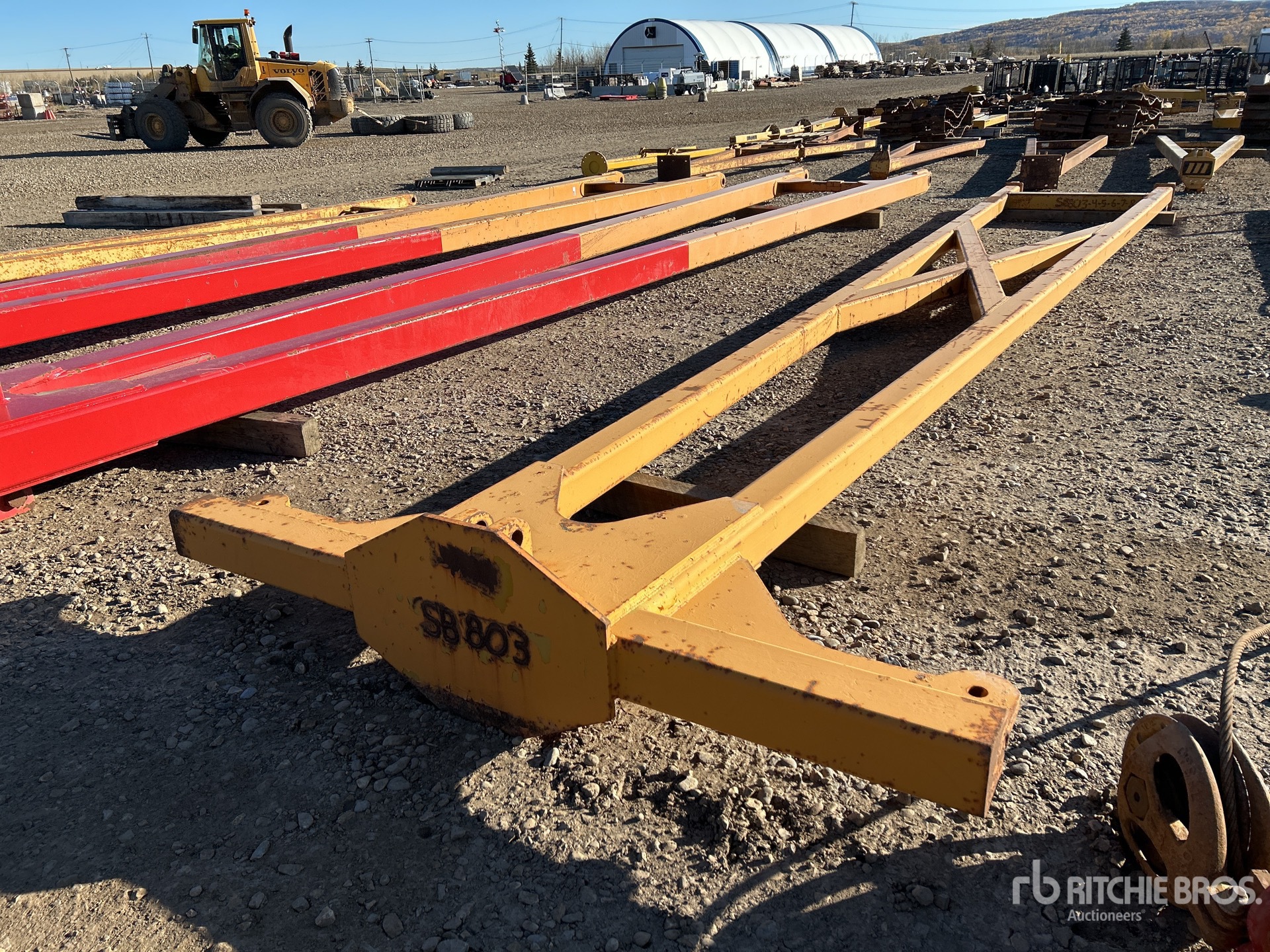 2006 Gladiator Equipment Stringing jib 31 ft pipe layer boom Fits Cat