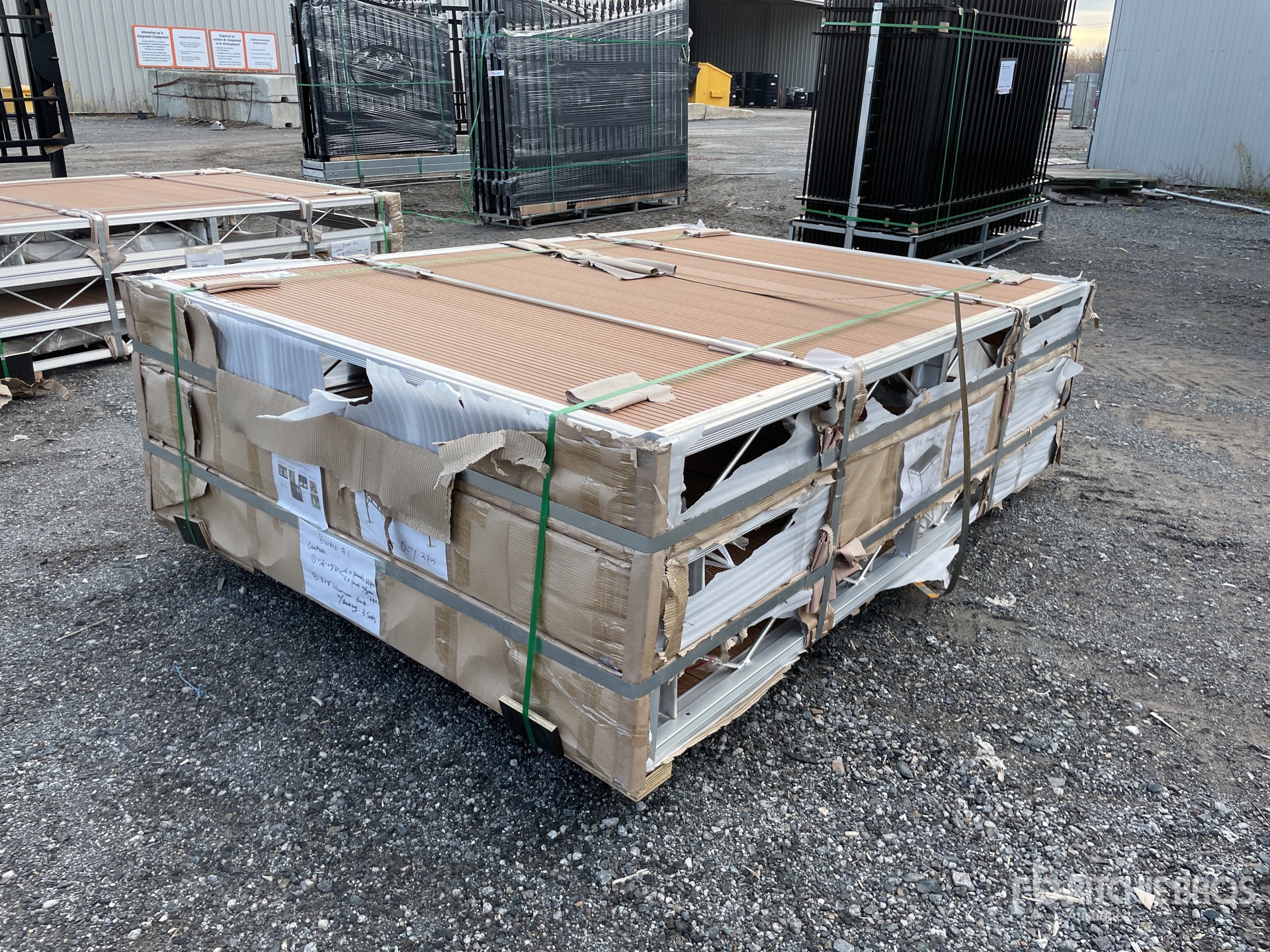 2024 BYT BDF6 6 ft x 8 ft Aluminum Boat Dock Section Kit (Unused