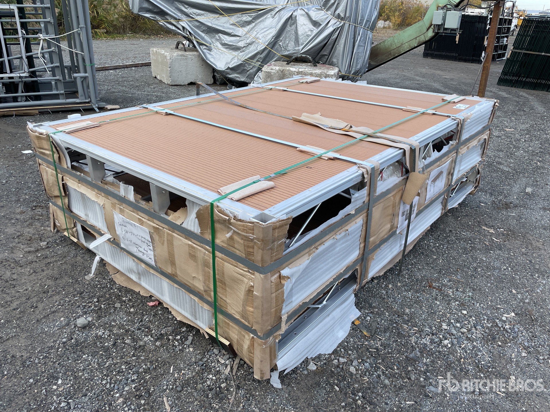 2024 BYT BDF6 6 ft x 8 ft Aluminum Boat Dock Section Kit (Unused