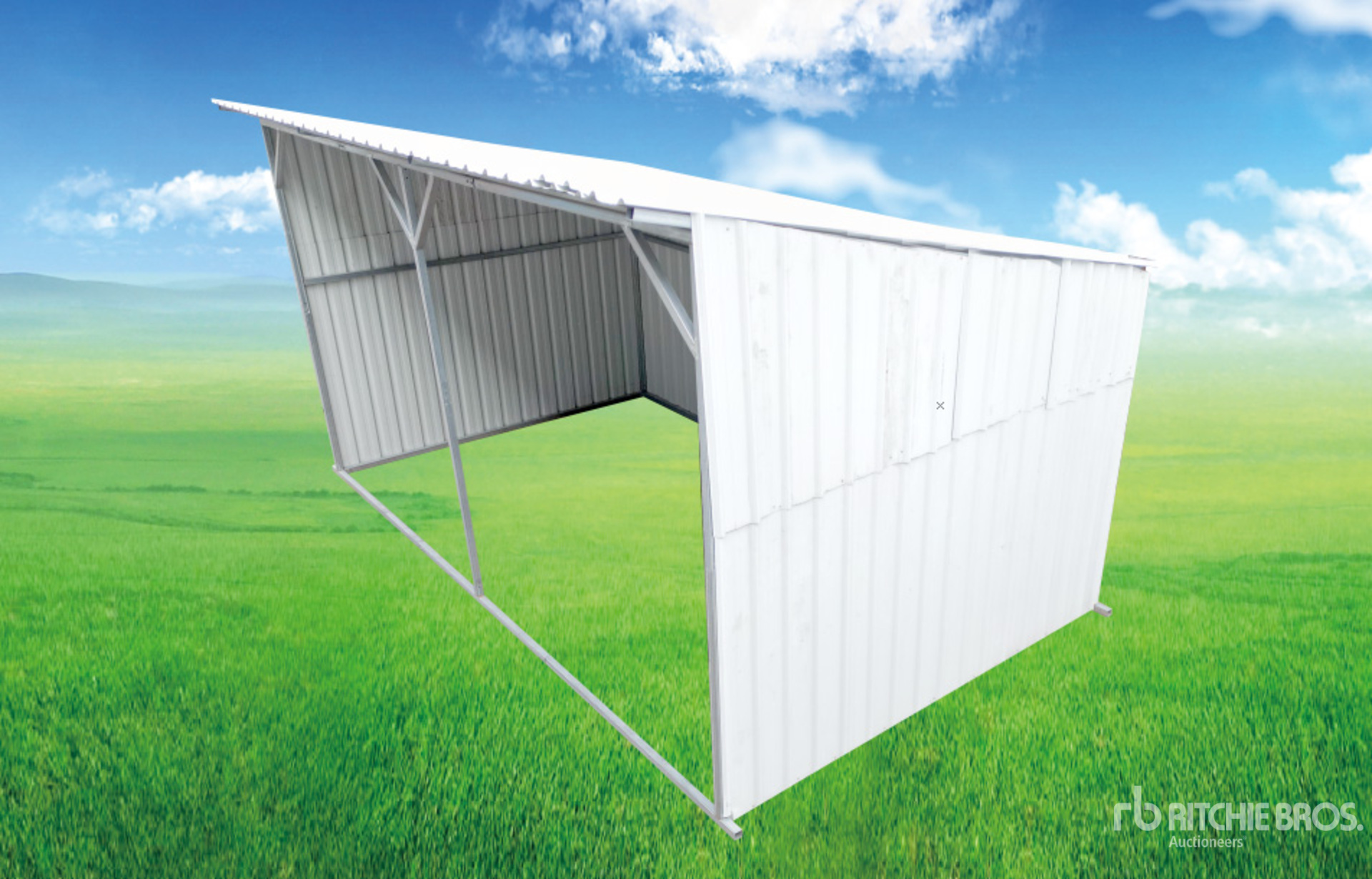 2024 KJ K1912 12 ft x 19 ft Livestock Shelter (Unused) | Ritchie Bros ...