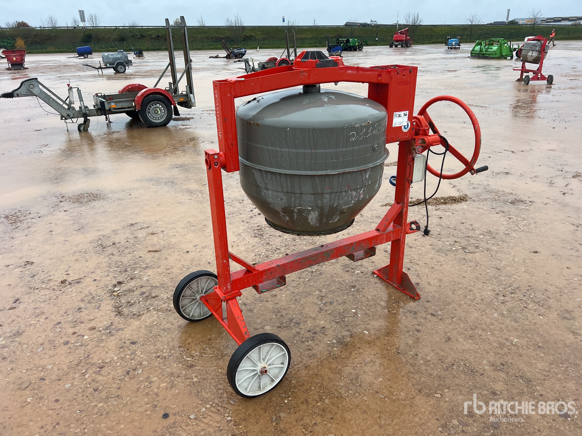 Imer Betonniere Portable Concrete Mixer (Inoperable)