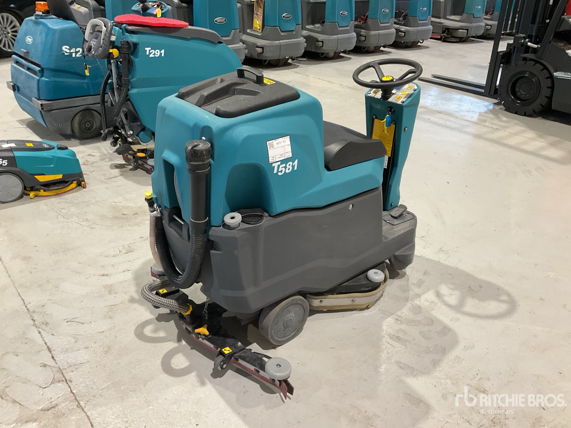 2023 Tennant T581 RideOn Electric Floor Scrubber Ritchie Bros