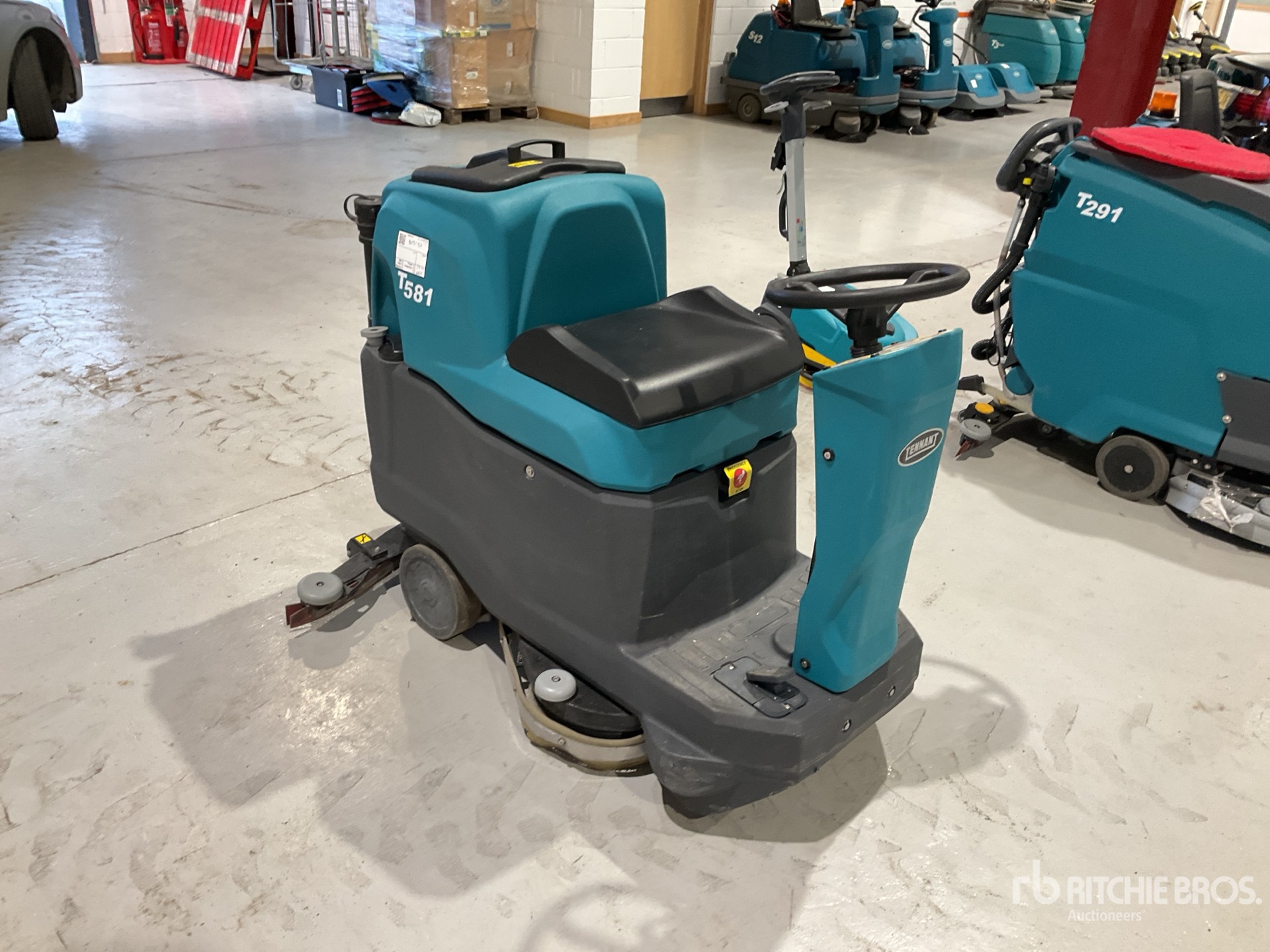 2023 Tennant T581 RideOn Electric Floor Scrubber Ritchie Bros