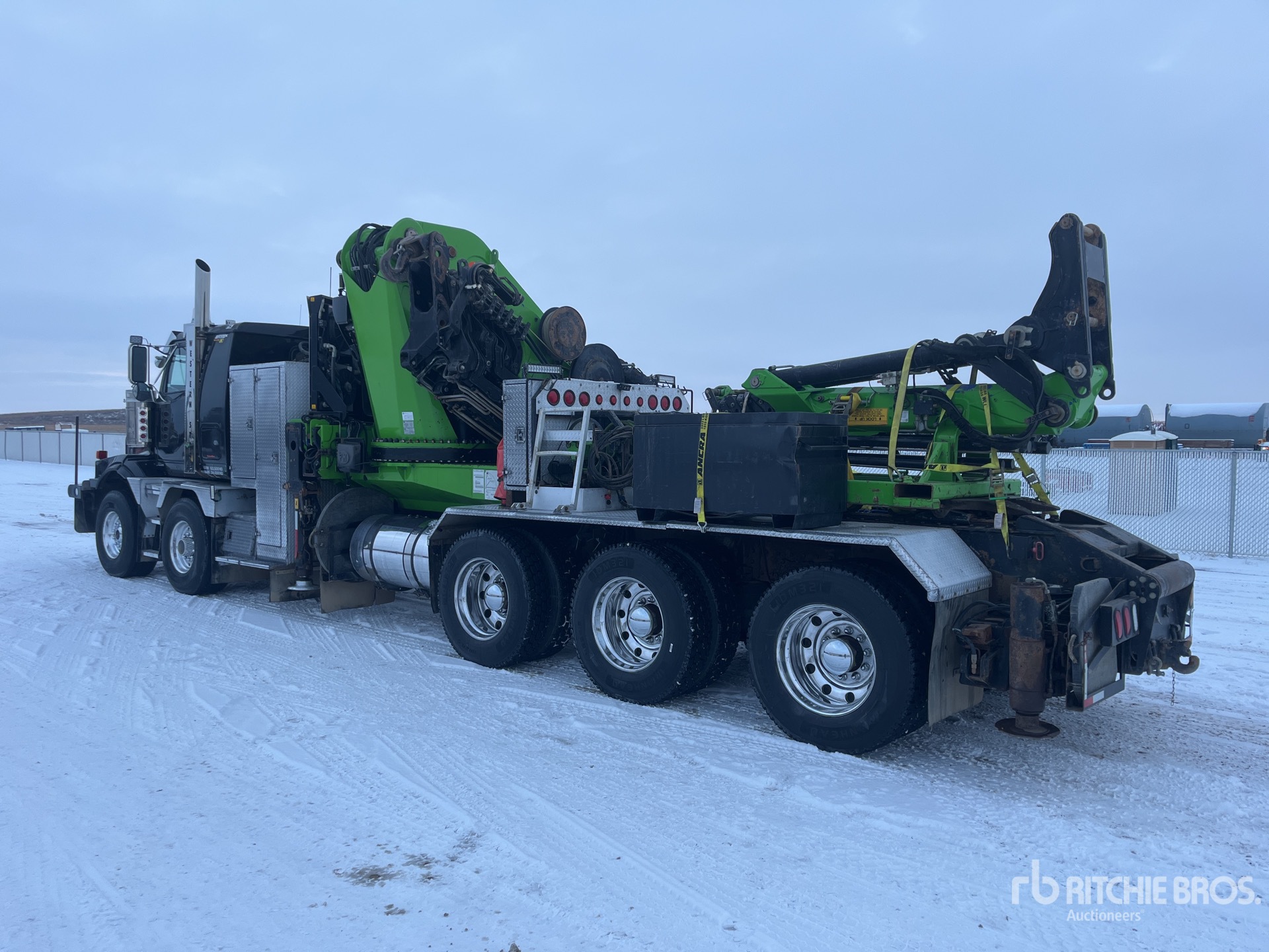 2013 PM 150028 SP 21850 kg Knuckle Boom on 2014 Western Star 4900SA ...