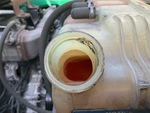 LL833601 - 2020 International LT625: Coolant Reservoir
