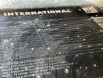 LN137597 - 2020 International LT625: Engine Data Tag