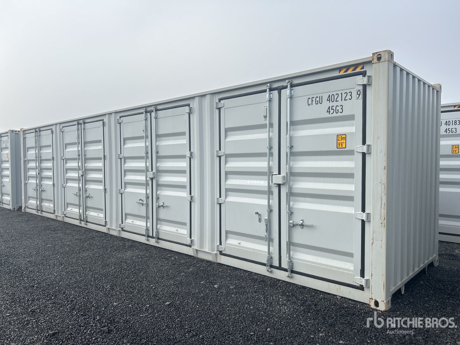 2024 40 ft High Cube Multi-Door Container per stoccaggio | Ritchie Bros ...