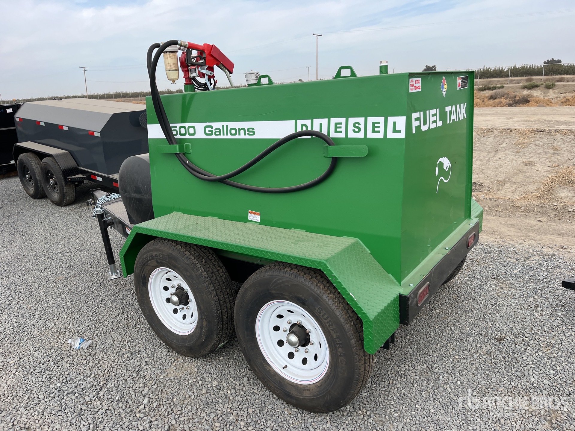 2025 Industrias America 500 500 gal Trailer Mounted Steel Diesel Fuel