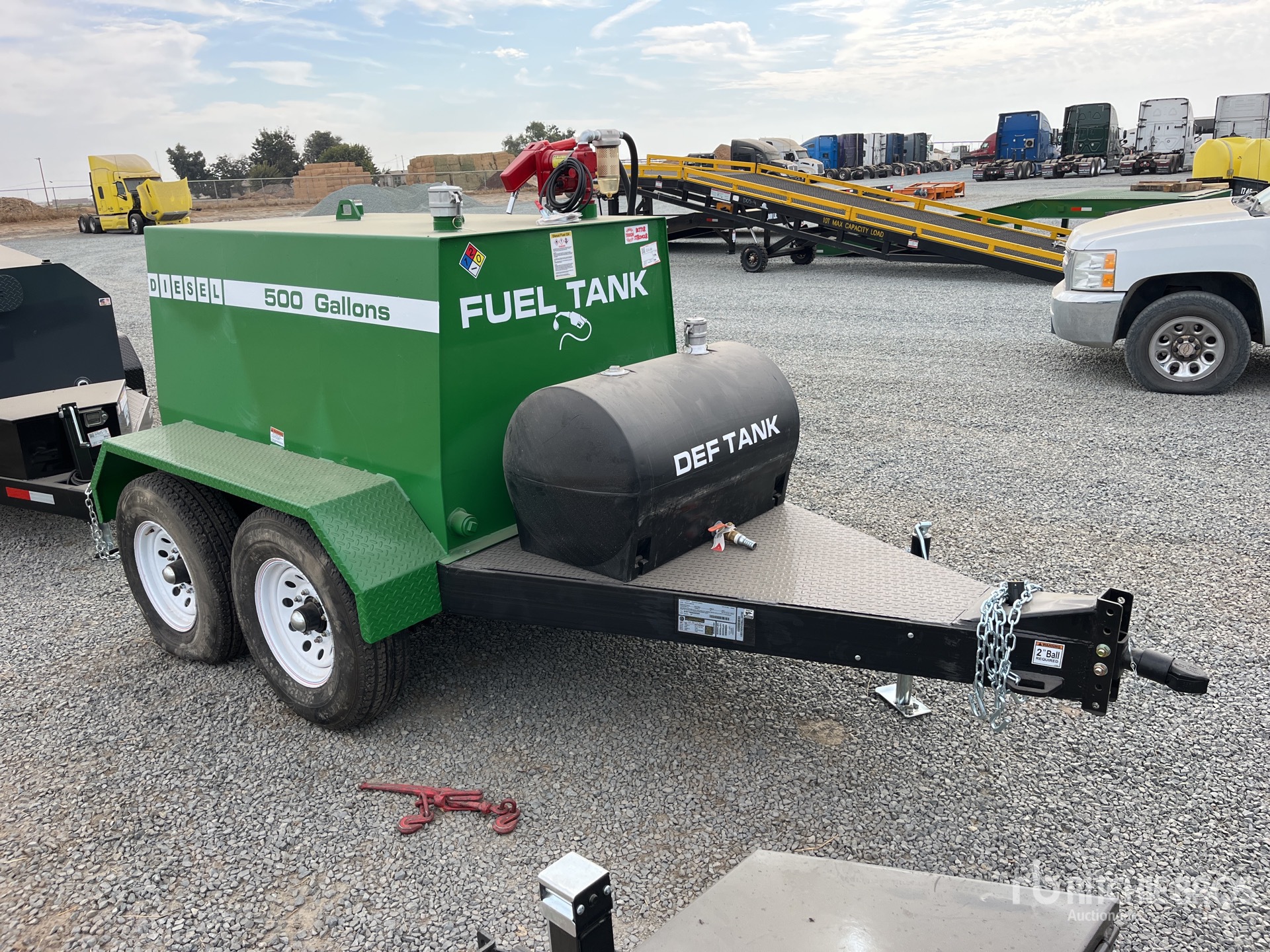 2025 Industrias America 500 500 gal Trailer Mounted Steel Diesel Fuel