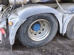Underbody with Right Rear Drive Tires