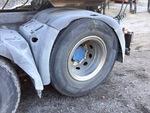 Underbody with Left Rear Drive Tires