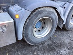 Underbody with Left Center Drive Tires