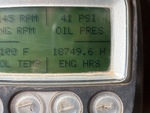 General Appearance with Hour Meter / Odometer