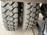 Underbody with Right Rear Drive Tires