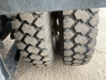 Underbody with Left Rear Drive Tires