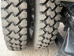 Underbody with Left Front Drive Tires