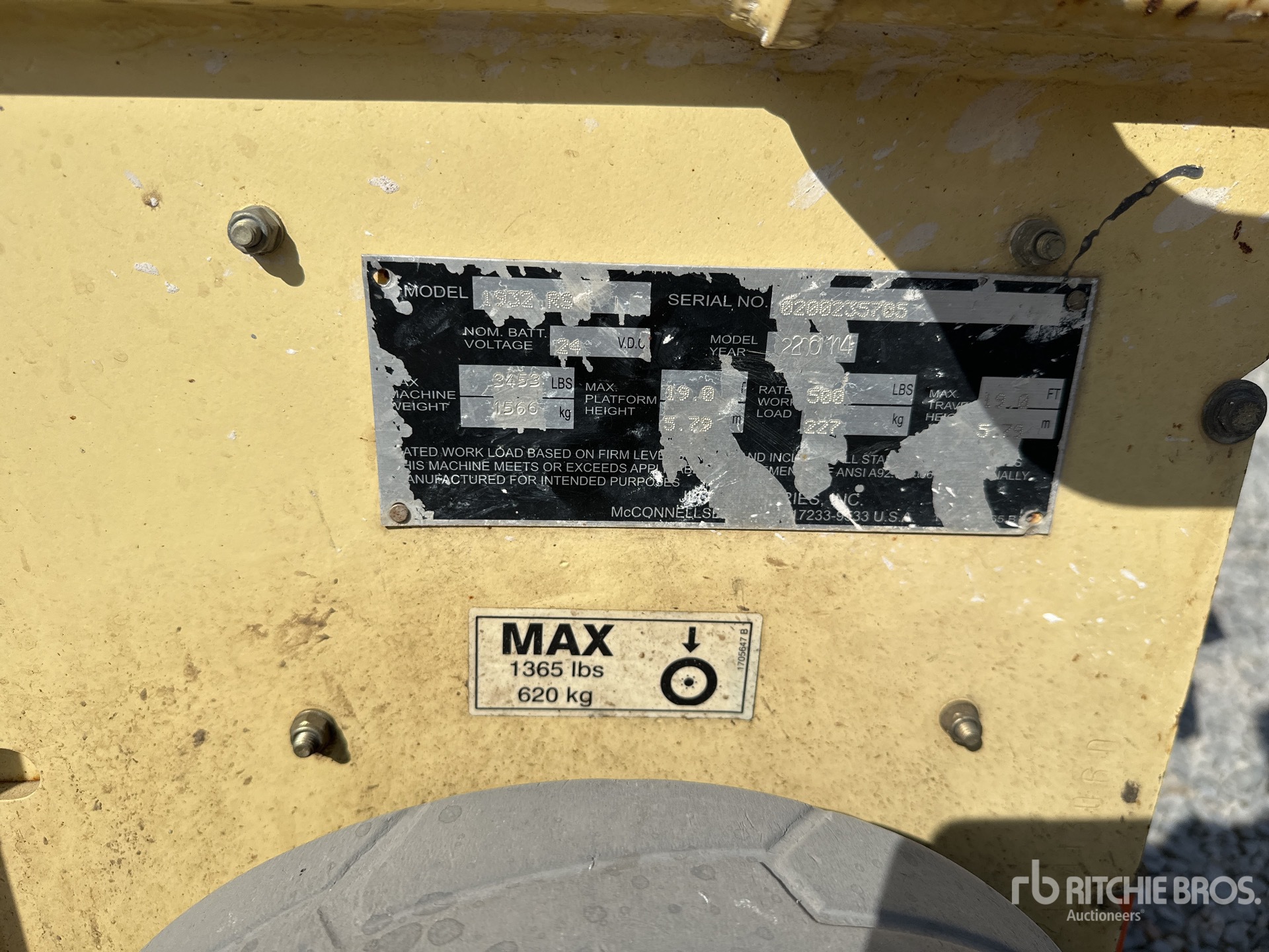 2014 JLG 1932RS Electric Scissor Lift Ritchie Bros. Auctioneers