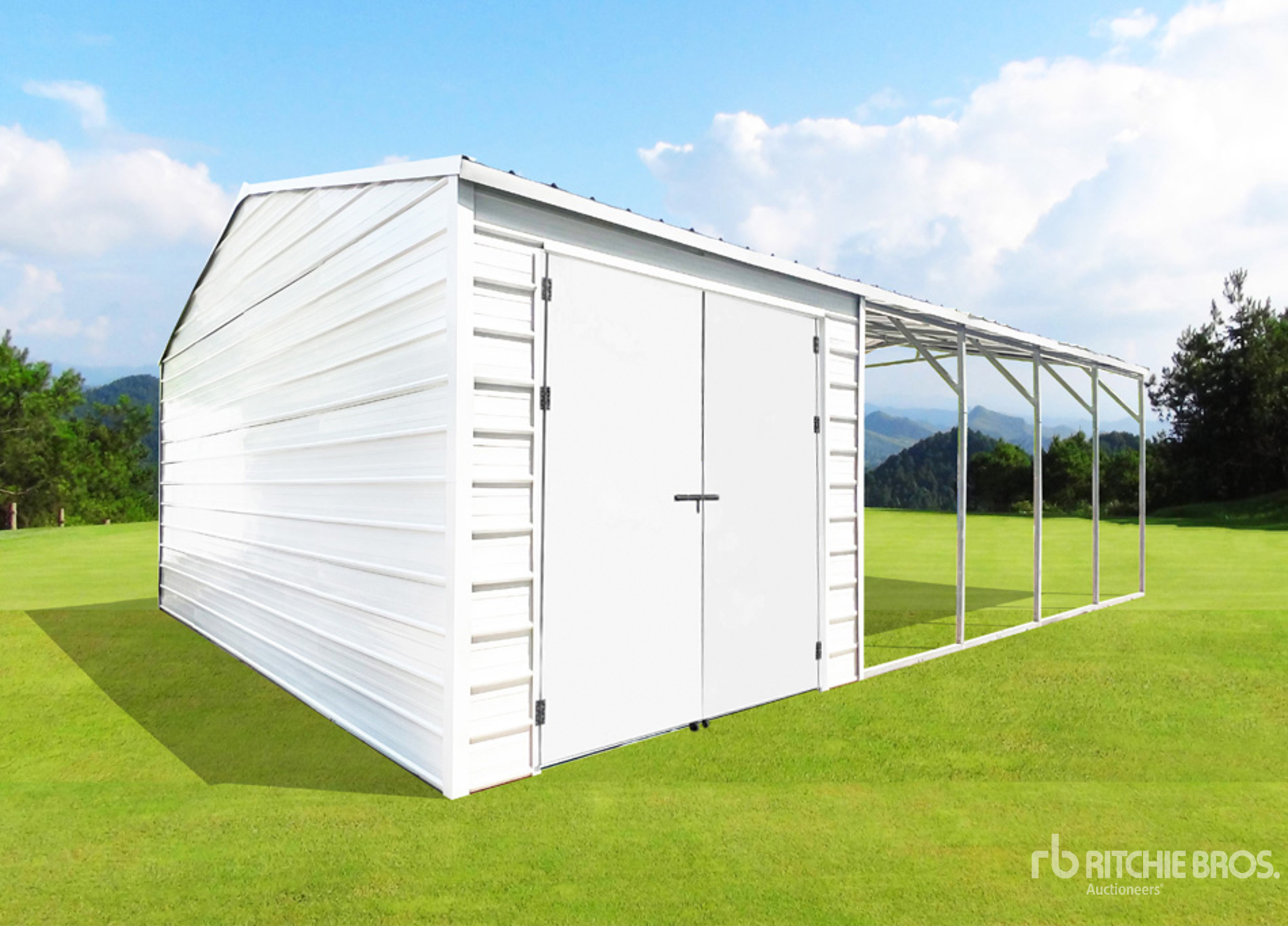 2024 KJ K2430T 24 ft x 30 ft Metal (Unused) Ritchie Bros. Auctioneers