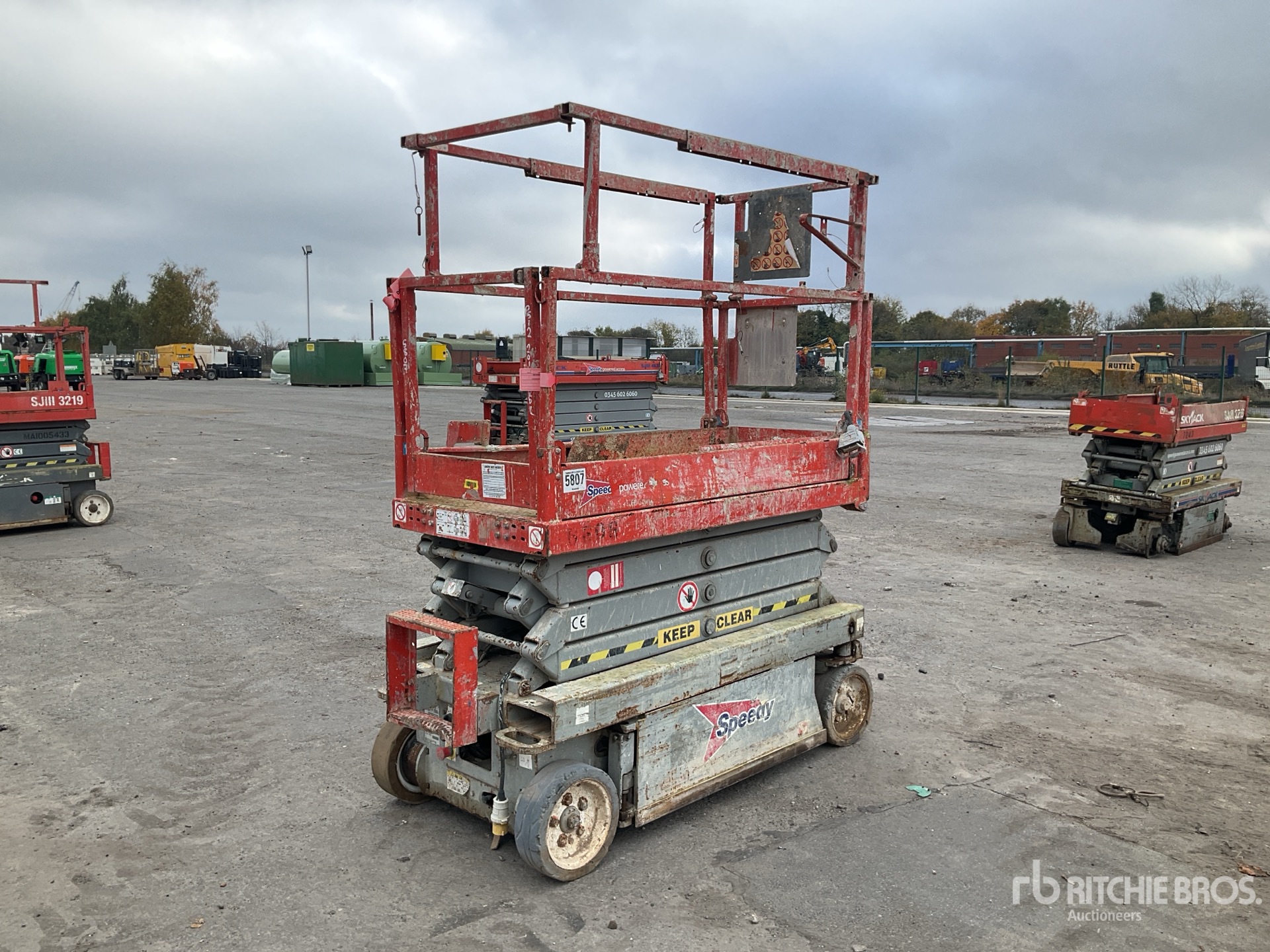2012 Skyjack SJIII3219 Electric Scissor Lift (Inoperable) Ritchie