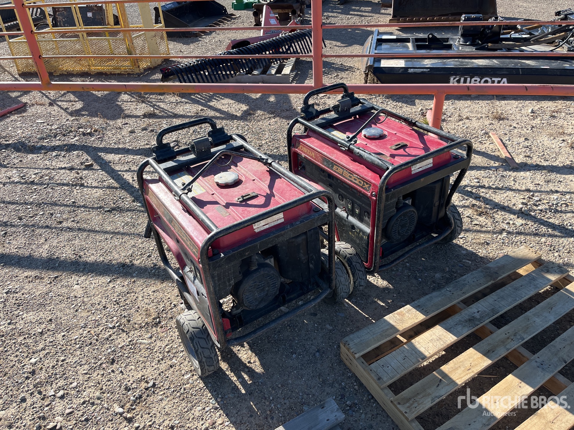 Quantity of (2) Honda EB 3500X Portable Generator Set Ritchie Bros