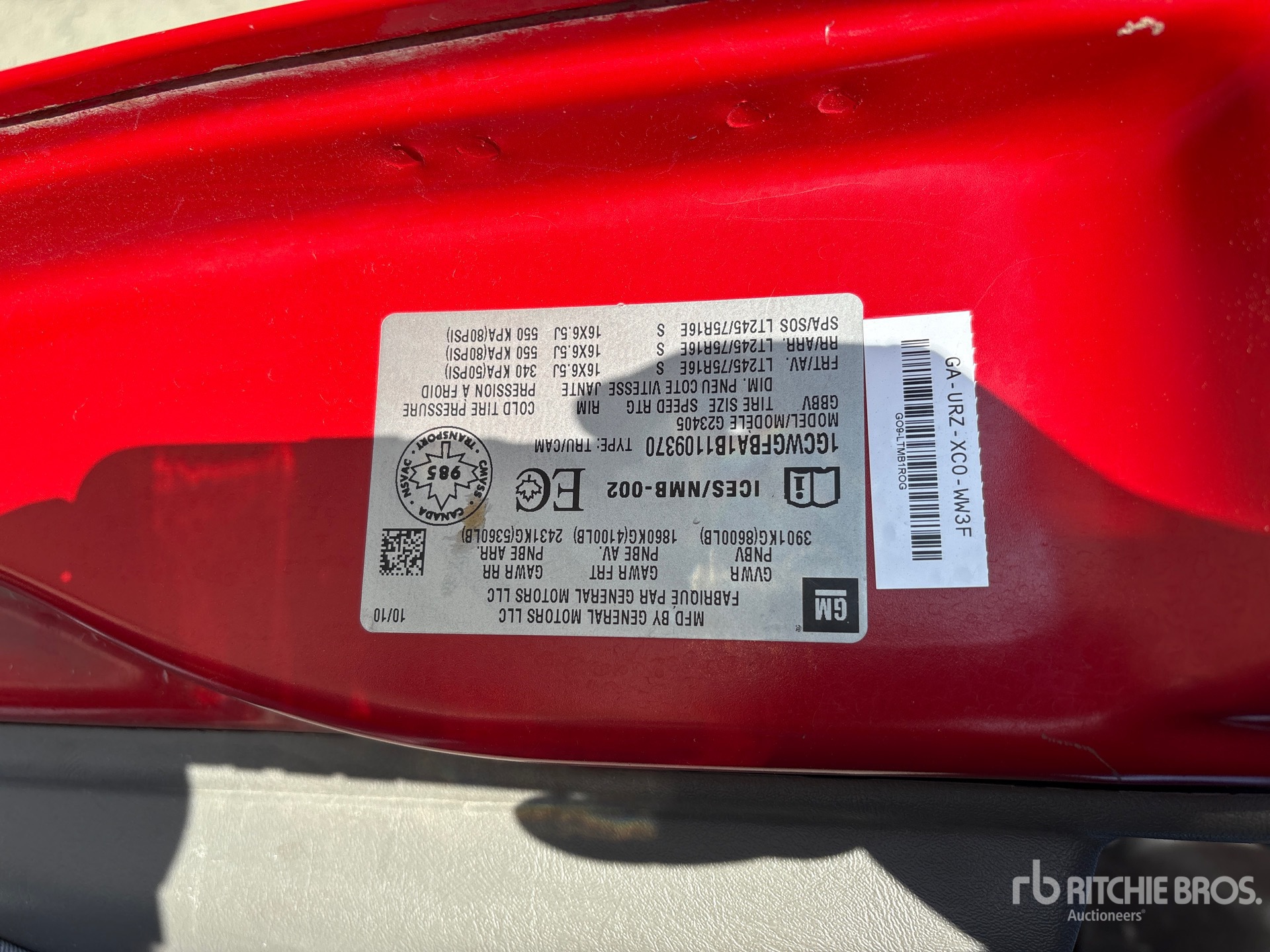 Photo of a 2011 Chevrolet EXPRESS 2500