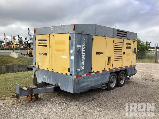 2015 Atlas Copco XAS1800JD7 1800 cfm Mobile Air Compressor in Humble ...