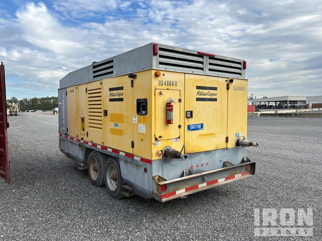2015 Atlas Copco XAS1800JD7 Mobile Air Compressor in Humble, Texas ...