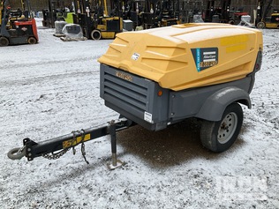 2017 Atlas Copco XAS 185 KD7 PE T4F 185 cfm Mobile Air Compressor ...