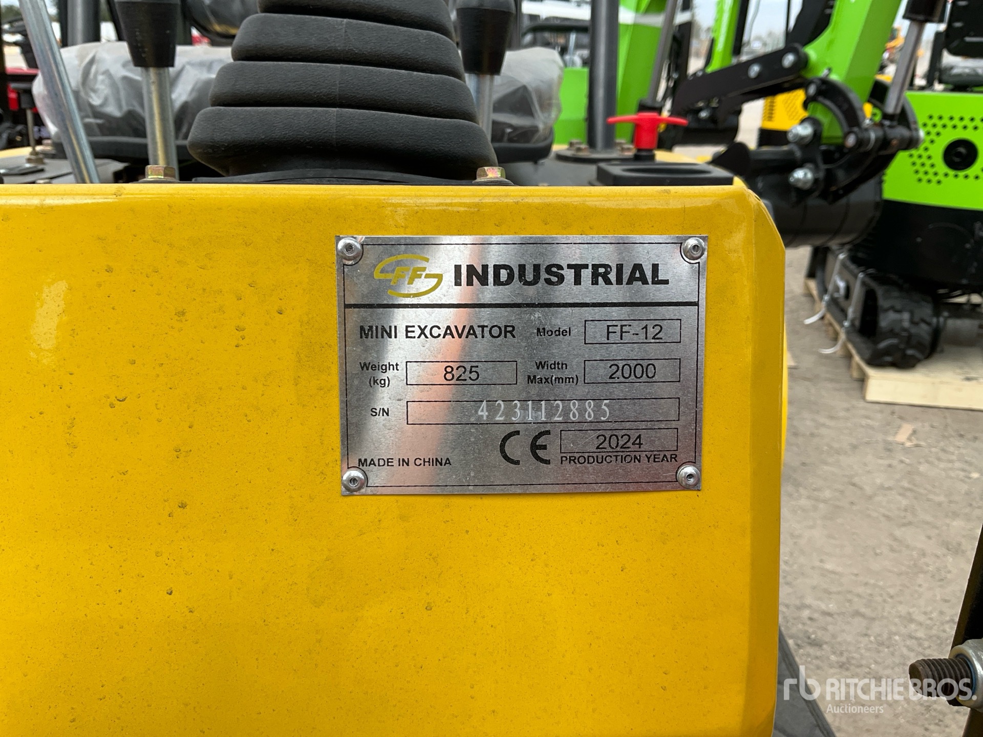 General Appearance with N.º de serie/VIN