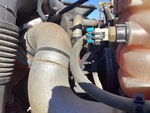 Motor with Cooling System Leaks