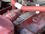 Motor with Emission Label
