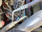 Motor with A/C Compressor