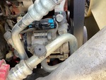 Motor with A/C Compressor