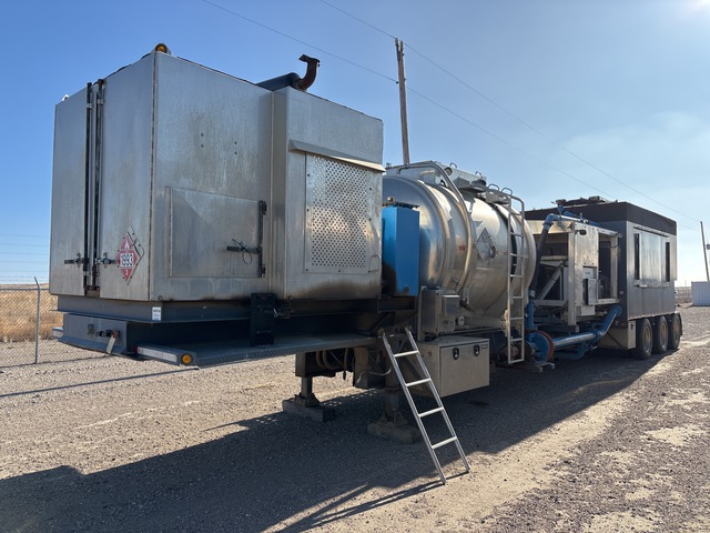 2014 Dragon Frac Water Heater Oilfield Trailer (Inoperable)