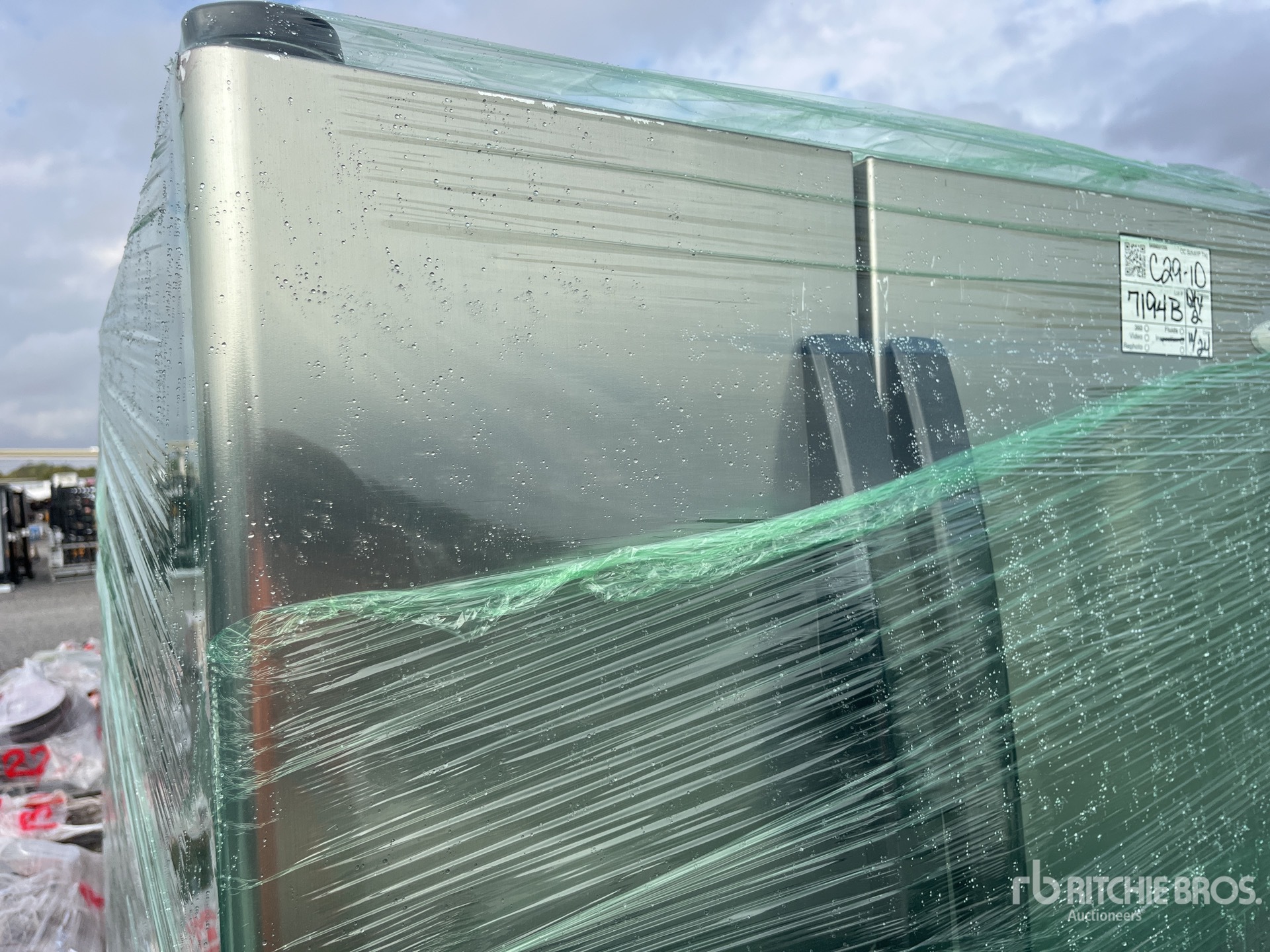 Quantity of (2) Whirlpool Stainless Steel Side by Side Refrigerator