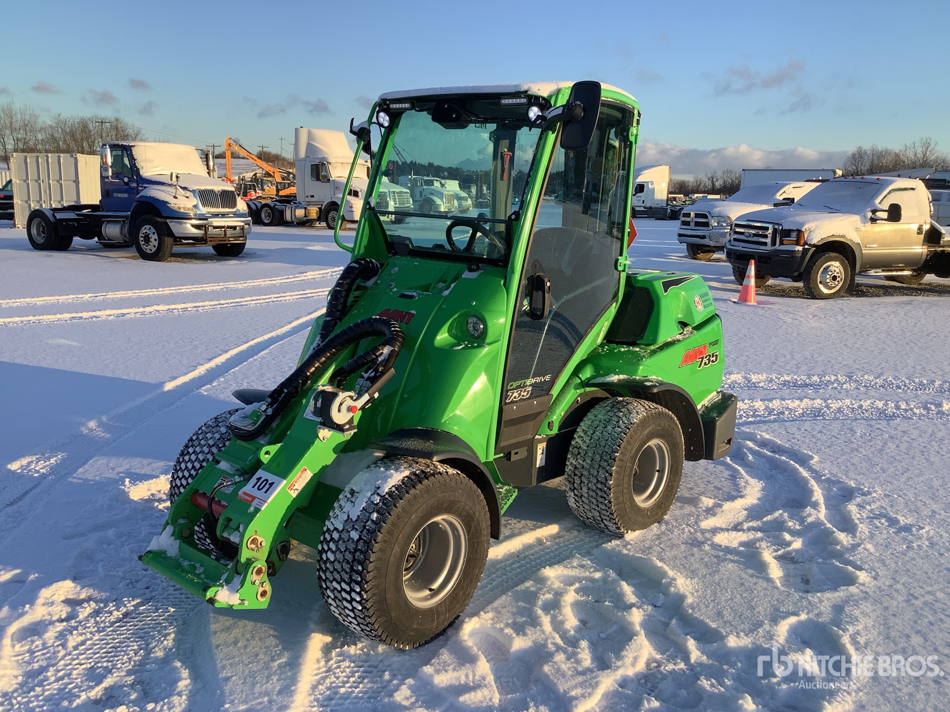 General Appearance with Picture, Left Front Corner