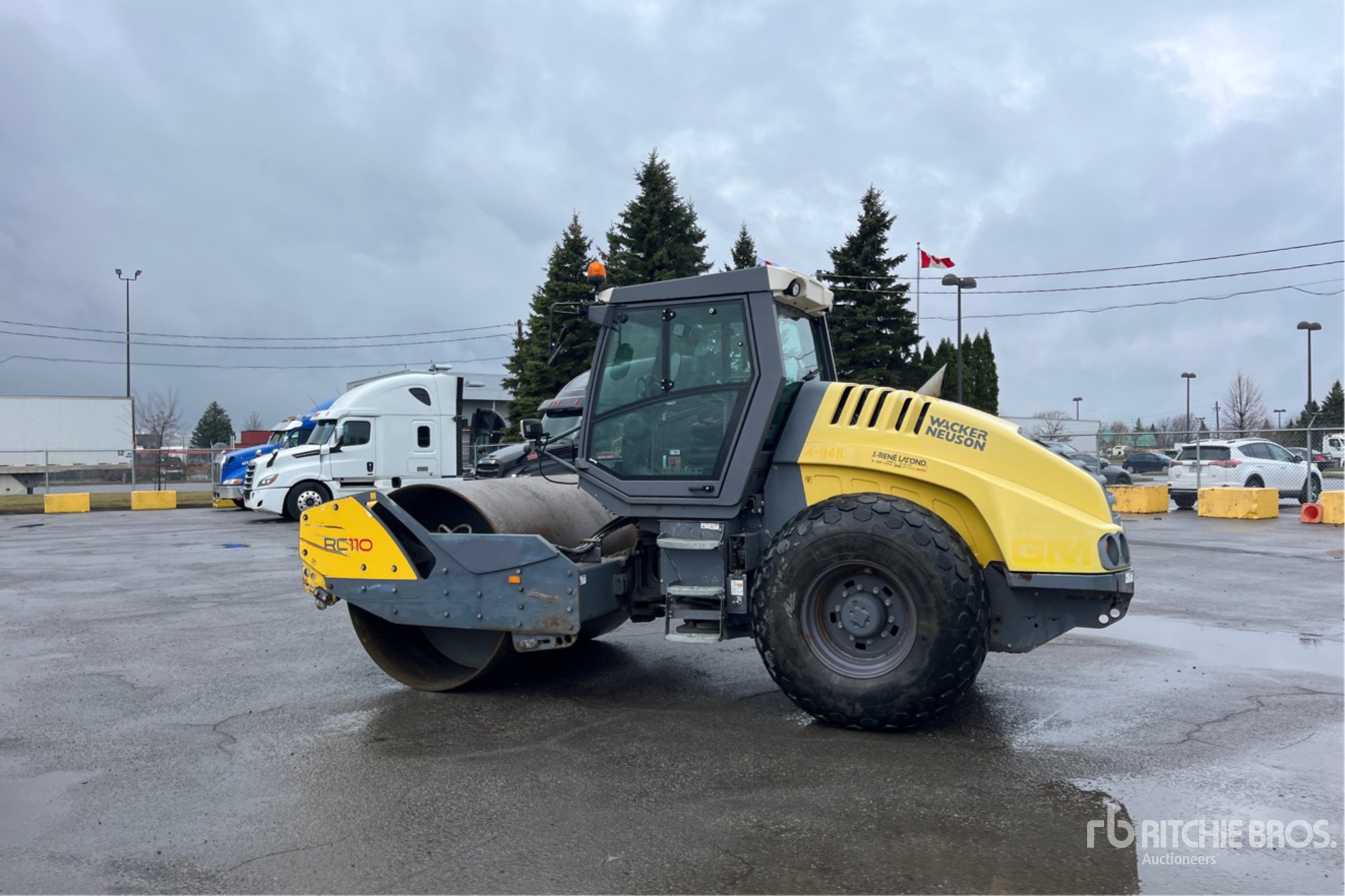 2017 Wacker Neuson RC-110 Smooth Drum Compactor | Ritchie Bros. Auctioneers