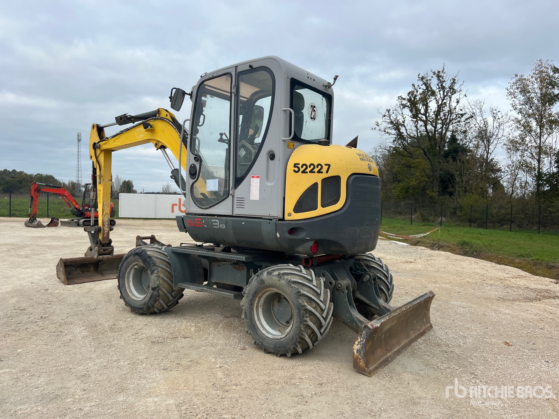 2013 Wacker Neuson WN65032 Pelle Sur Pneus Wheel Excavator Ritchie