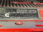 MN284352 - 2021 International LT625: Emission Label