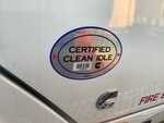 MN310109 - 2021 International LT625: Clean Idle Sticker