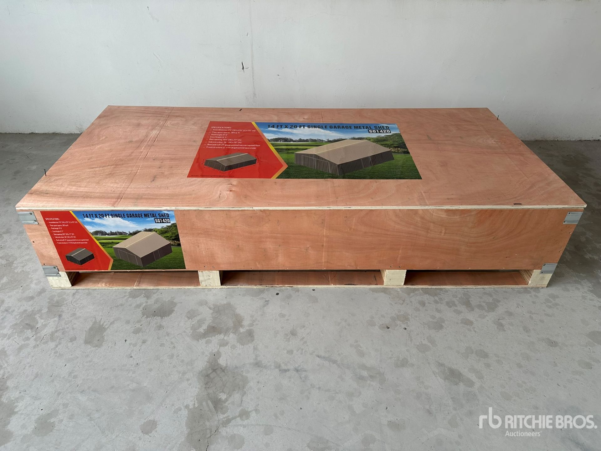 General Appearance with Picture, Left Front Corner