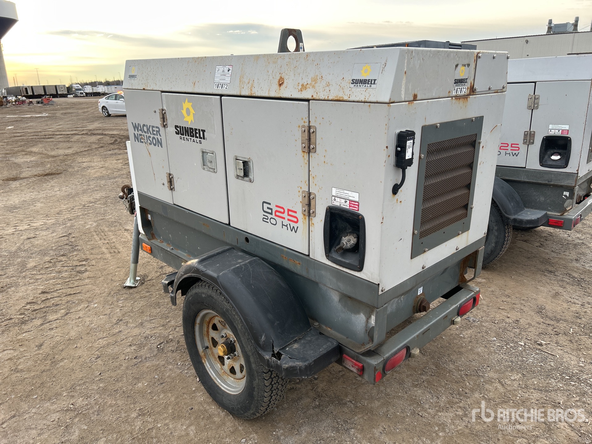 General Appearance with Picture, Left Rear Corner