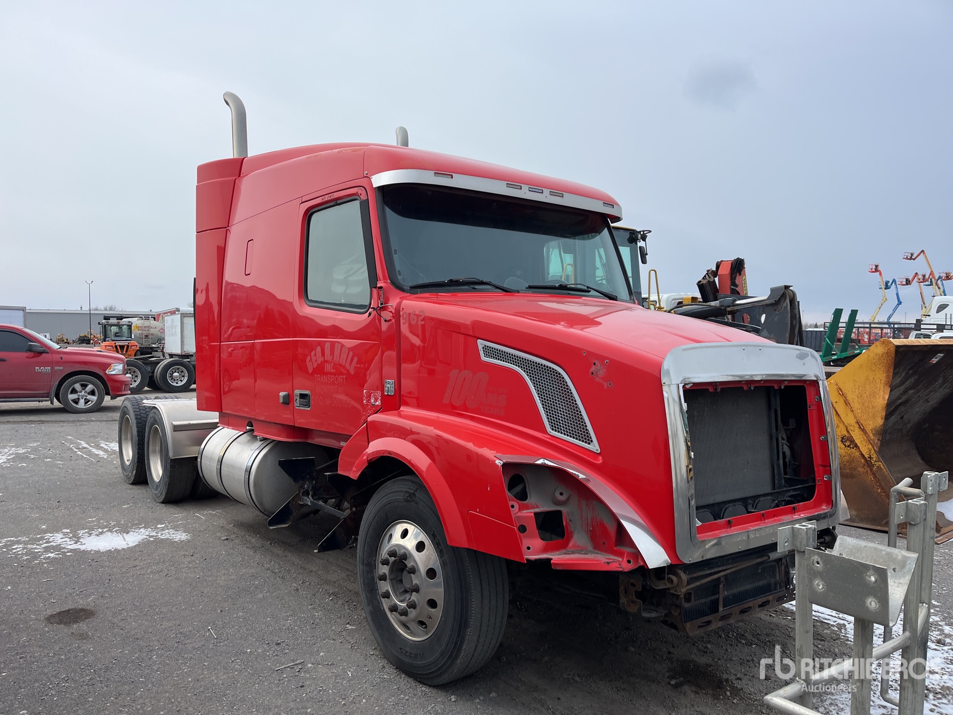 2013 Volvo VNL 6x4 T/A Sleeper Truck Tractor (Inoperable) | Ritchie ...