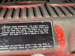 LL607092 - 2020 International LT625: Emission Label