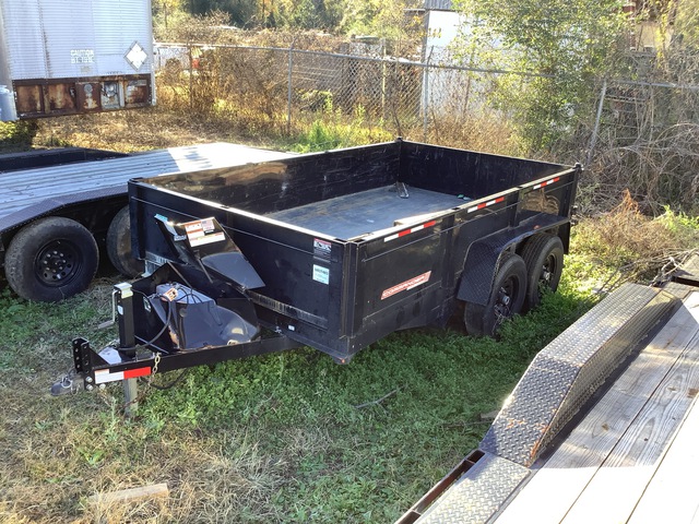 2022 Commander 12 ft T/A End Dump Trailer