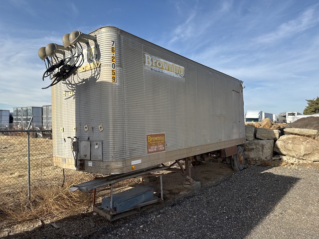 1970 Fruehauf Control Van with Switch Gear 1970 Fruehauf Control Van with Switch Gear