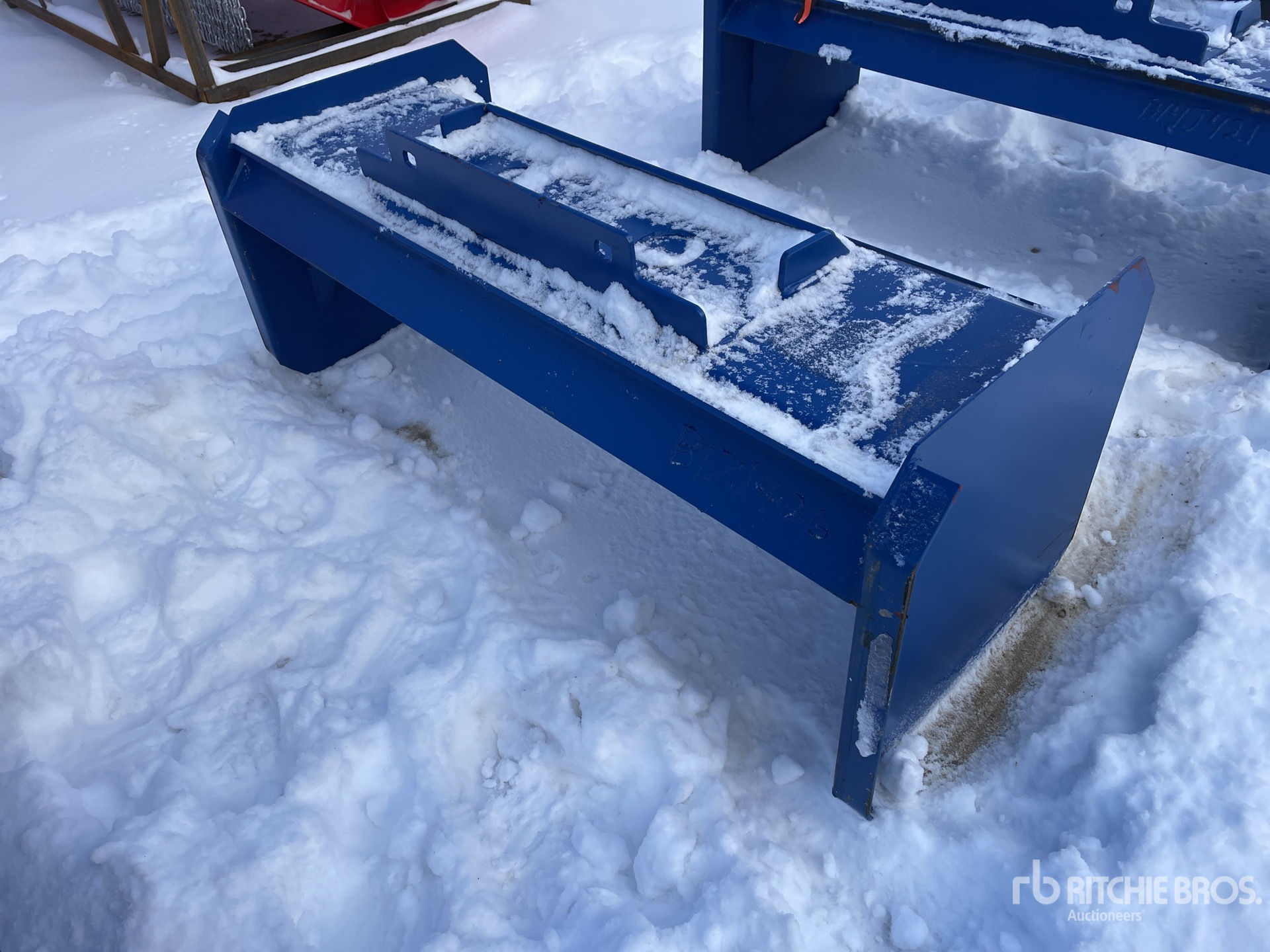 2024 Kit Containers MSS-SPE-4-23 48 in Mini Chasse-neige pour chargeuse ...